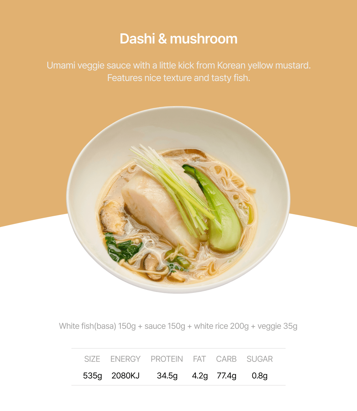 Dashi & mushroom