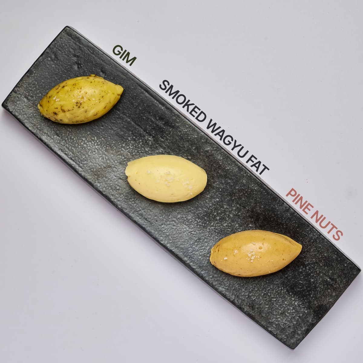 Smoked wagyu fat butter detail 3