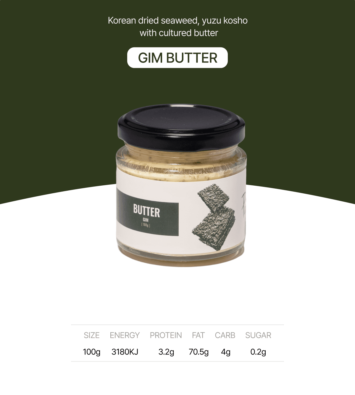 Gim butter detail 1