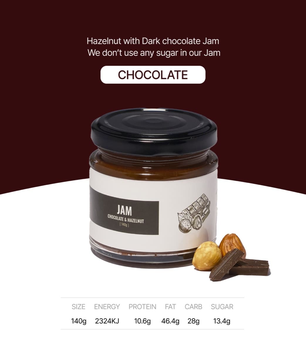 Chocolate & Hazelnut detail 1