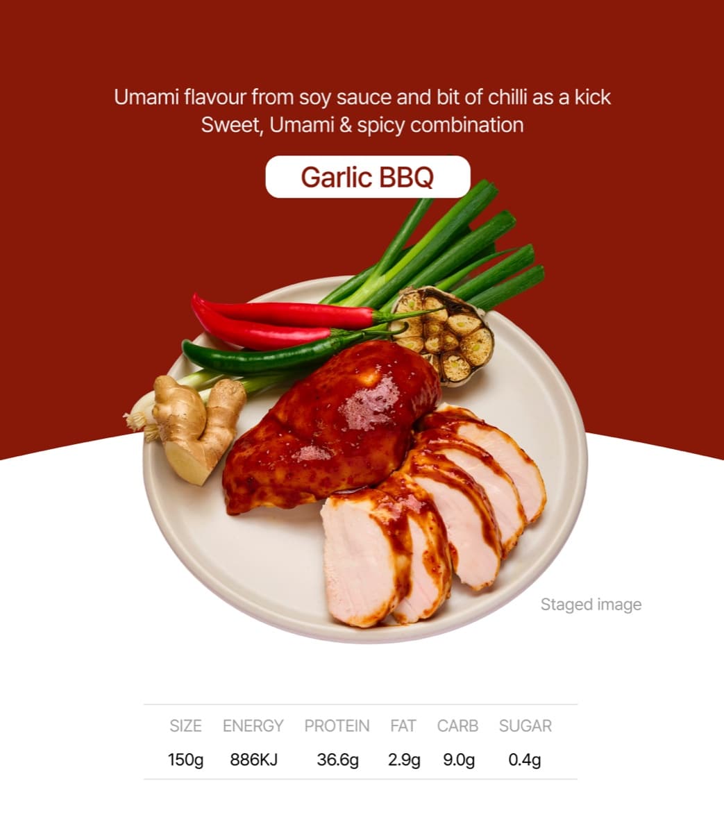 Garlic BBQ detail 1