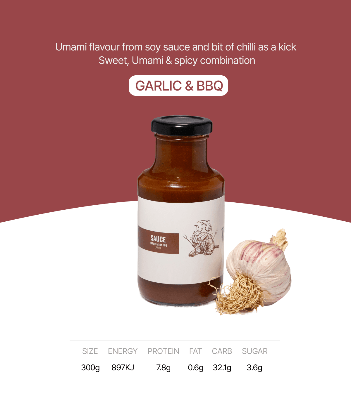 Garlic & Soy BBQ detail 1