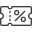 Points / Coupons / Membership icon