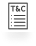 Terms of Use and Privacy Policy icon